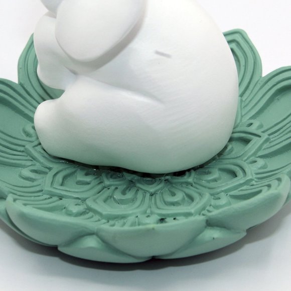 Jewelry Ring Holder Organizer Display Elephant Trinket Tray/Dish Holder - Picture 4 of 9